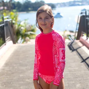 1249 Venice Beach Long Sleeve Rashvest Set