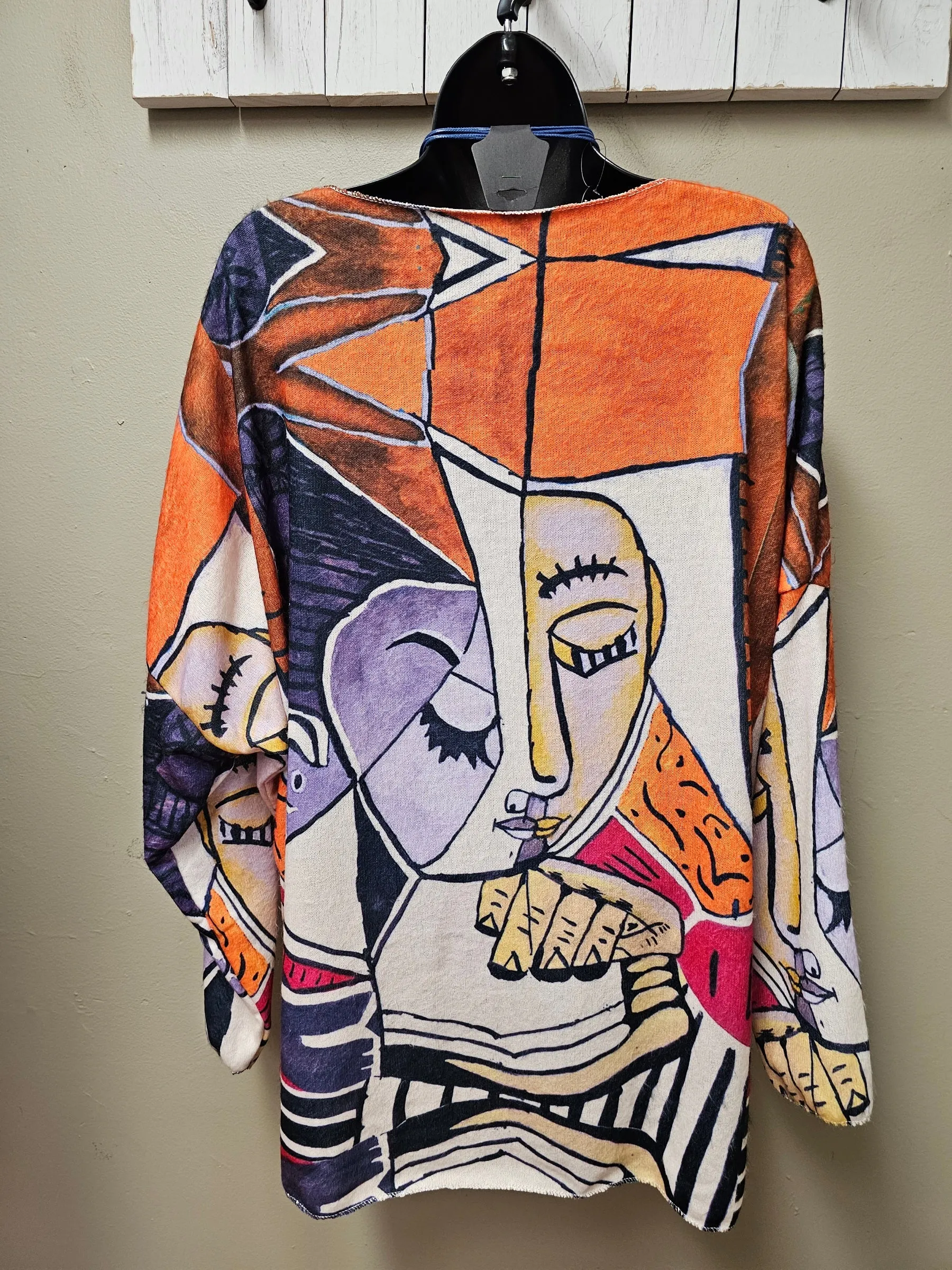 2 Color Ways - Colorful Long Sleeve  Lightweight Soft Sweater Tops
