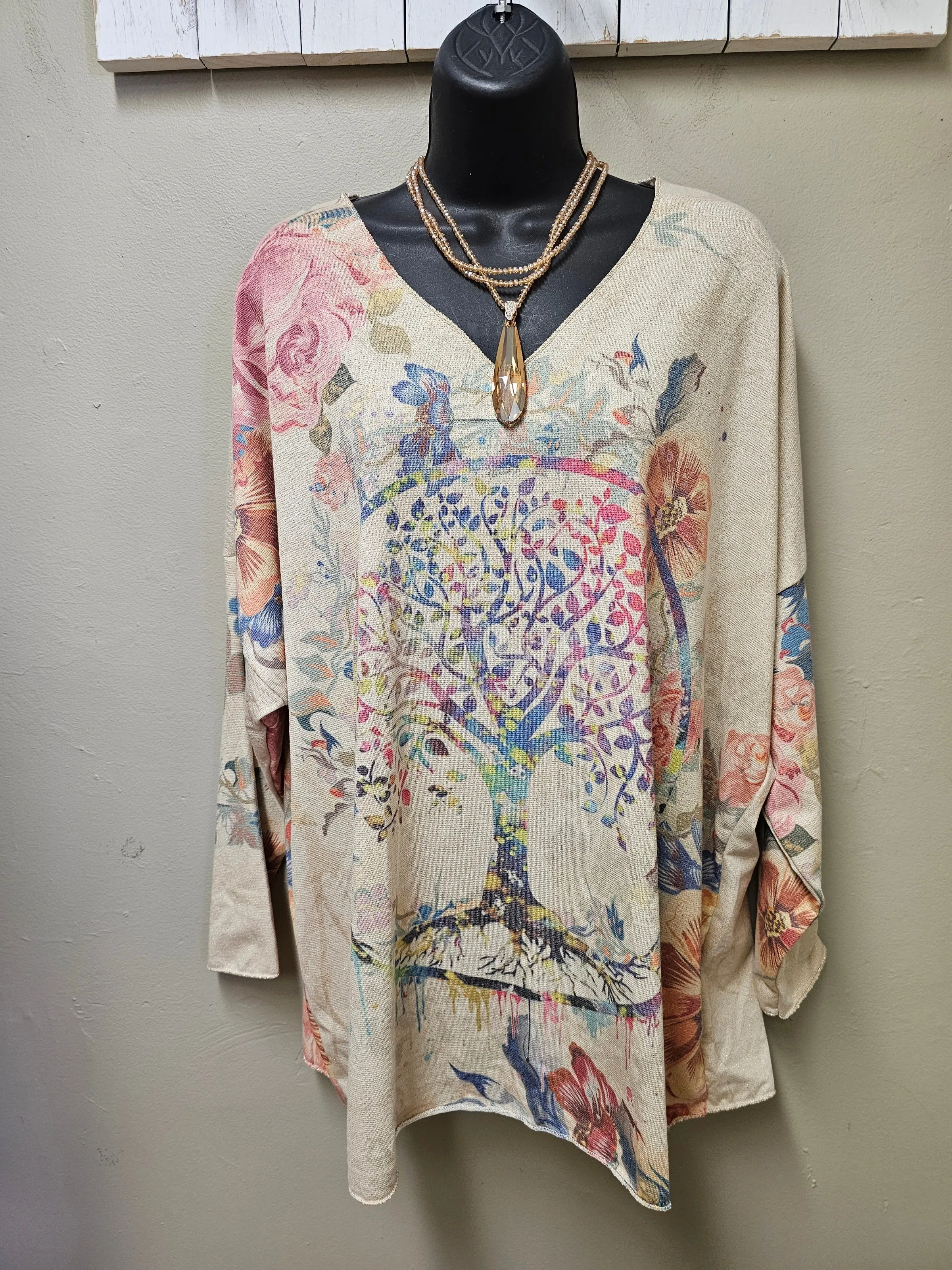 2 Color Ways -  Stylish  Long Sleeve Lurex Lightweight Tops