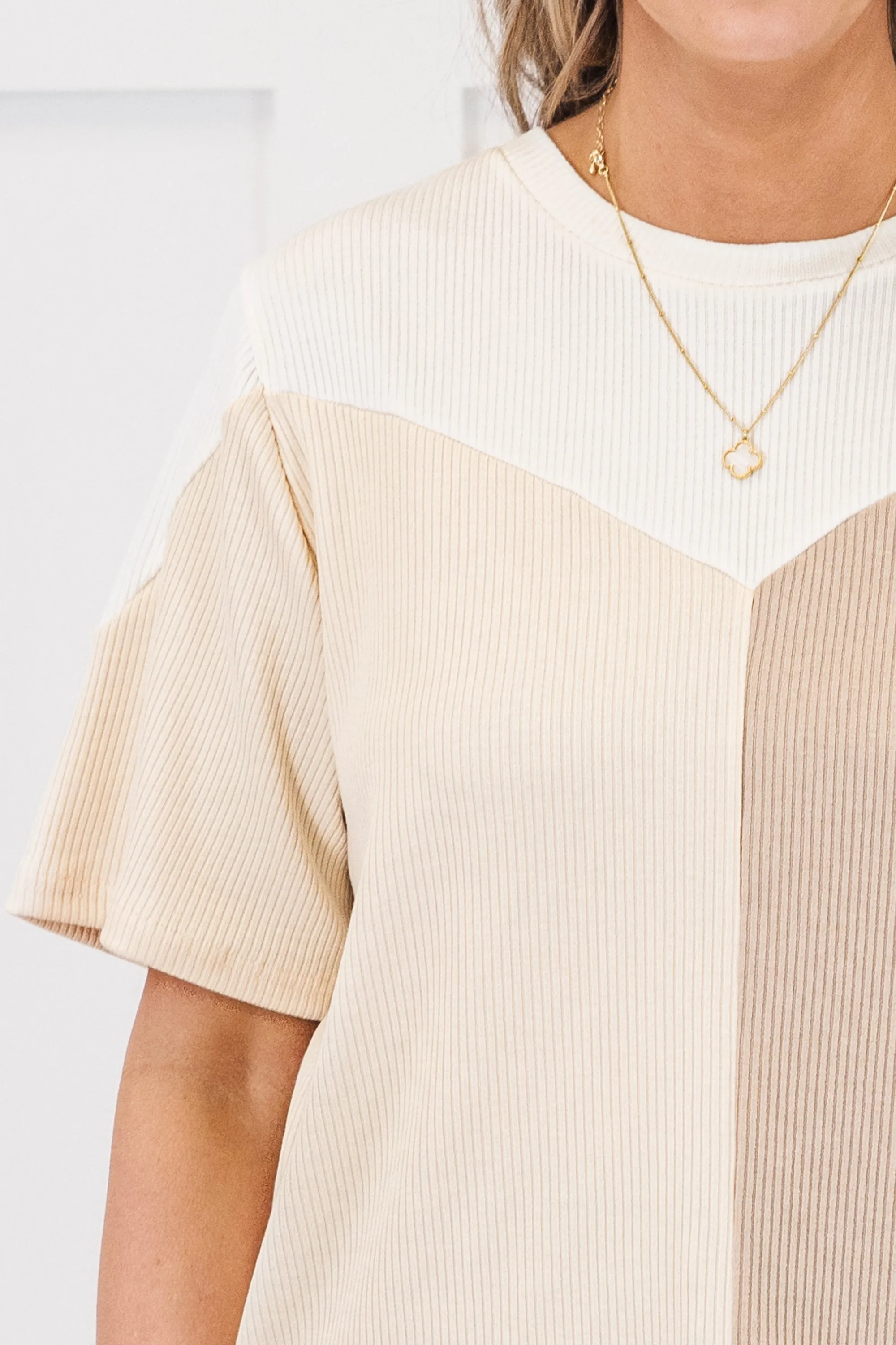 A Casual Cool Top, Natural