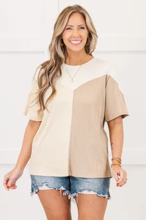 A Casual Cool Top, Natural