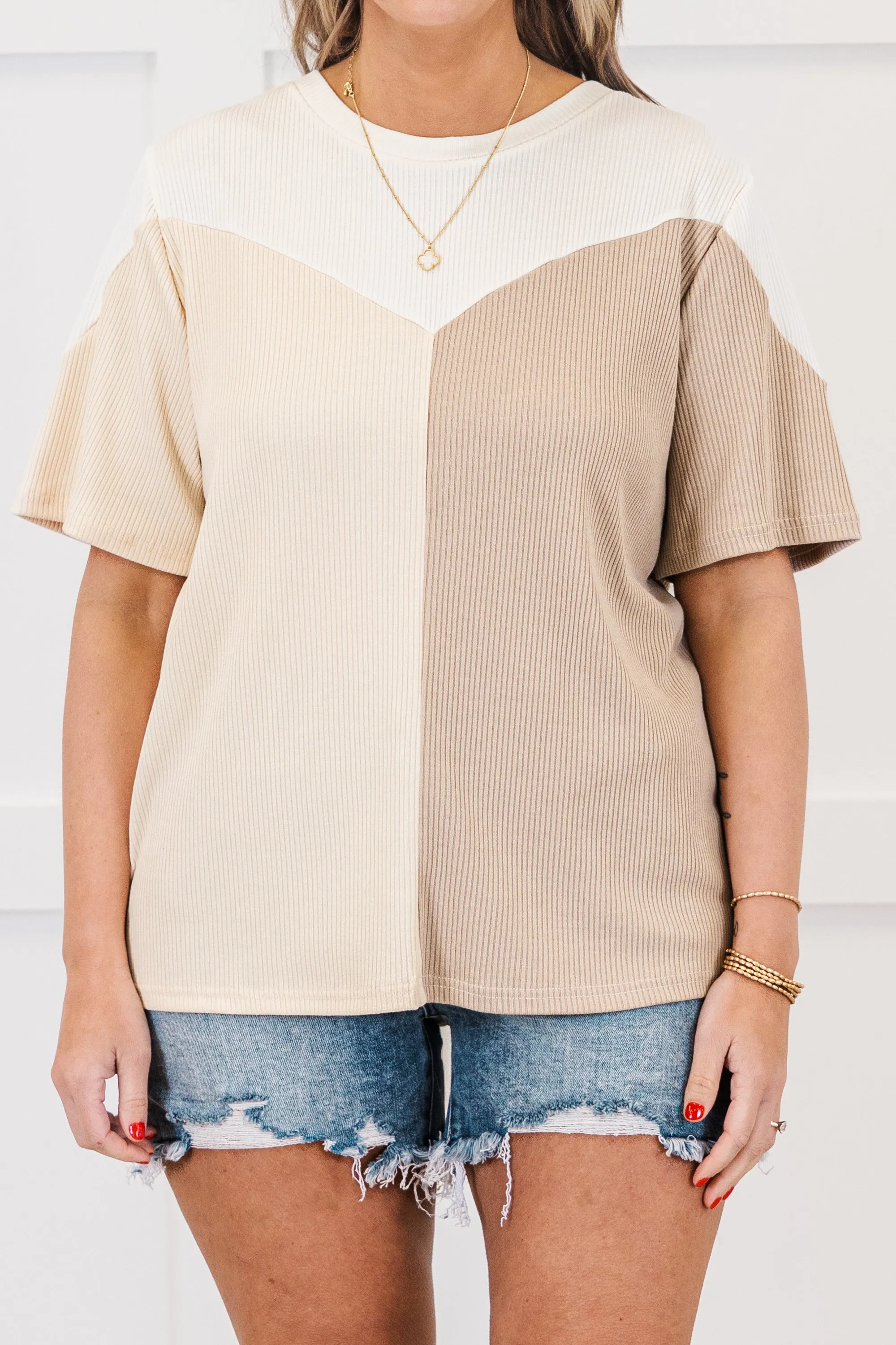 A Casual Cool Top, Natural