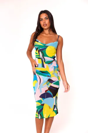 Abstract beach dress