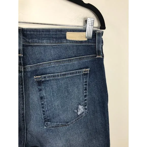 AG Adriano Goldschmied Farrah Skinny Blue Denim Jean 31 Capsule Staple Wardrobe