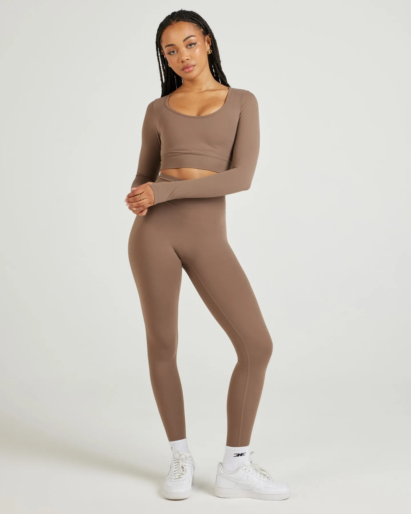 Airey Leggings - Light Brown