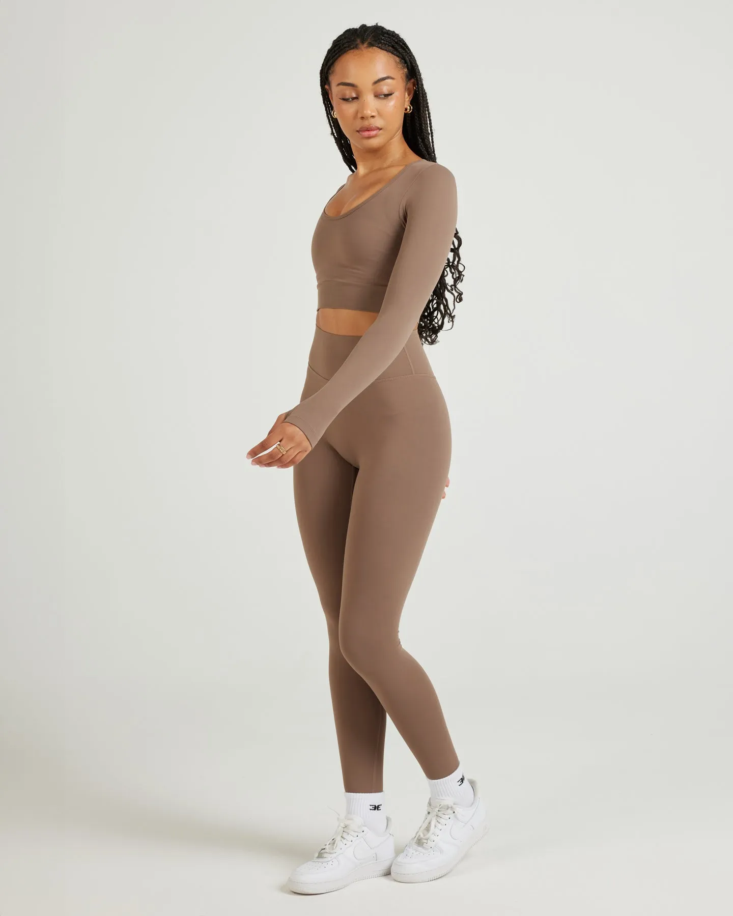Airey Leggings - Light Brown