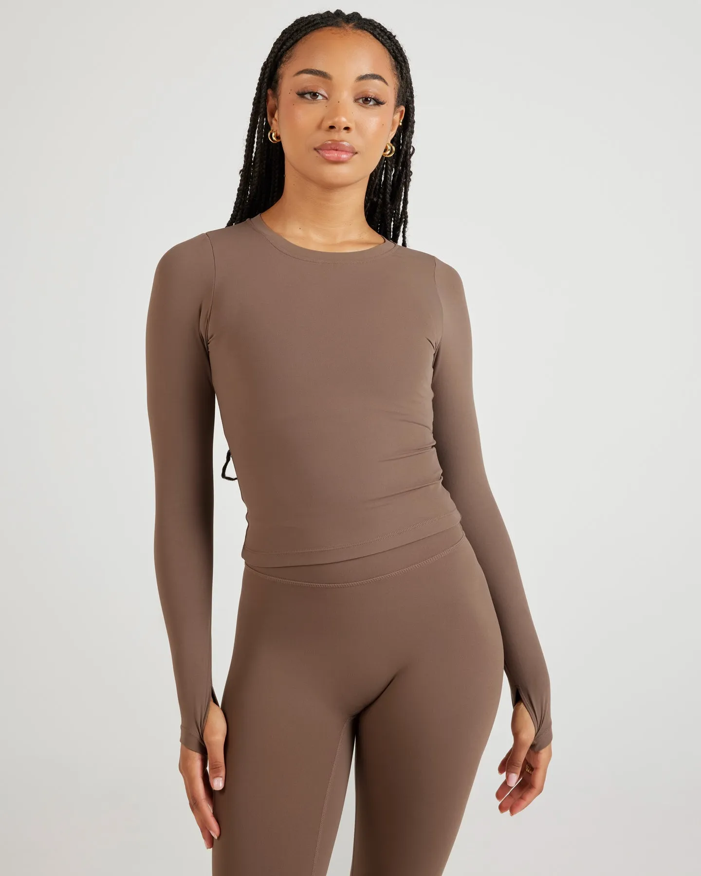 Airey Long Sleeve - Light Brown
