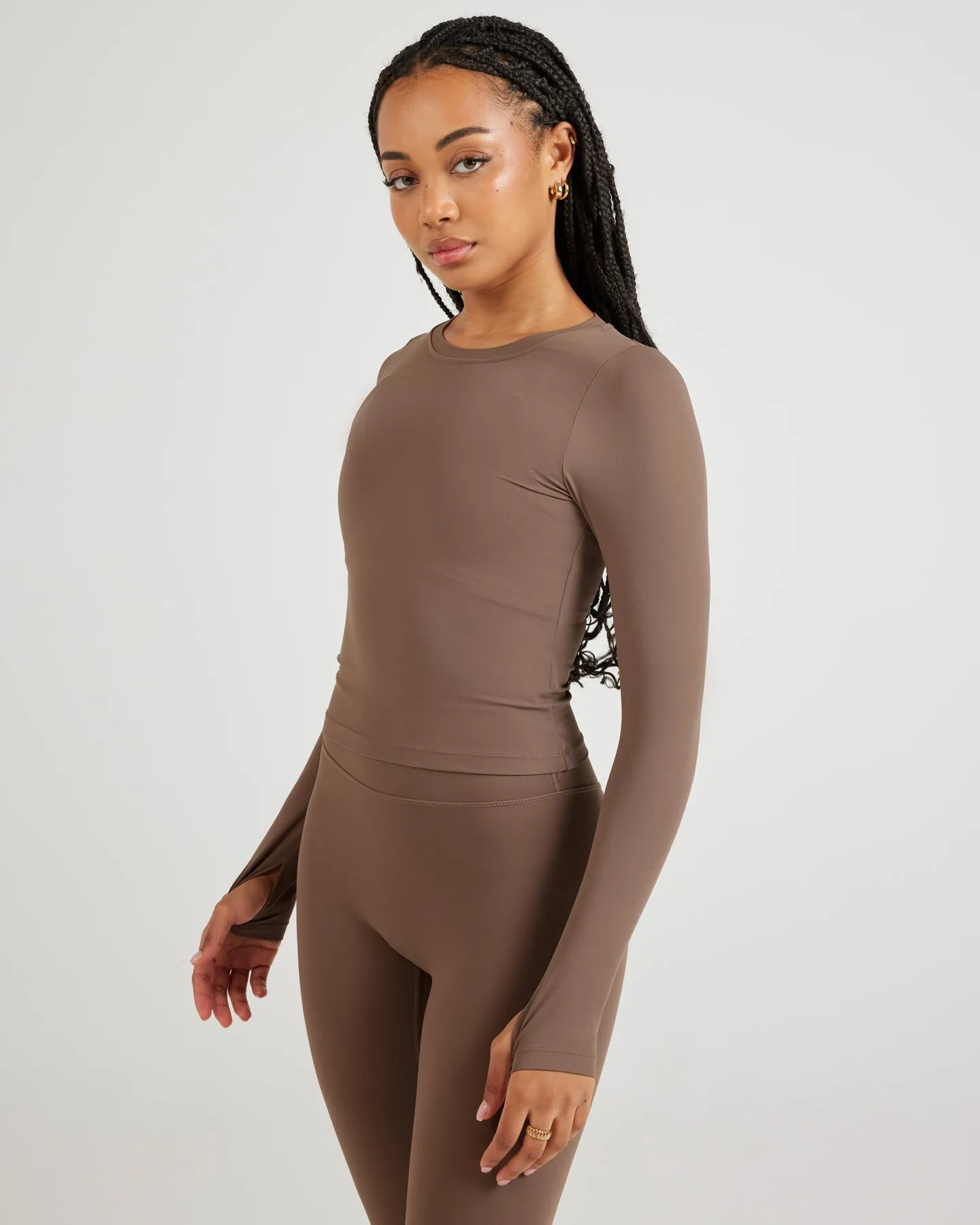 Airey Long Sleeve - Light Brown