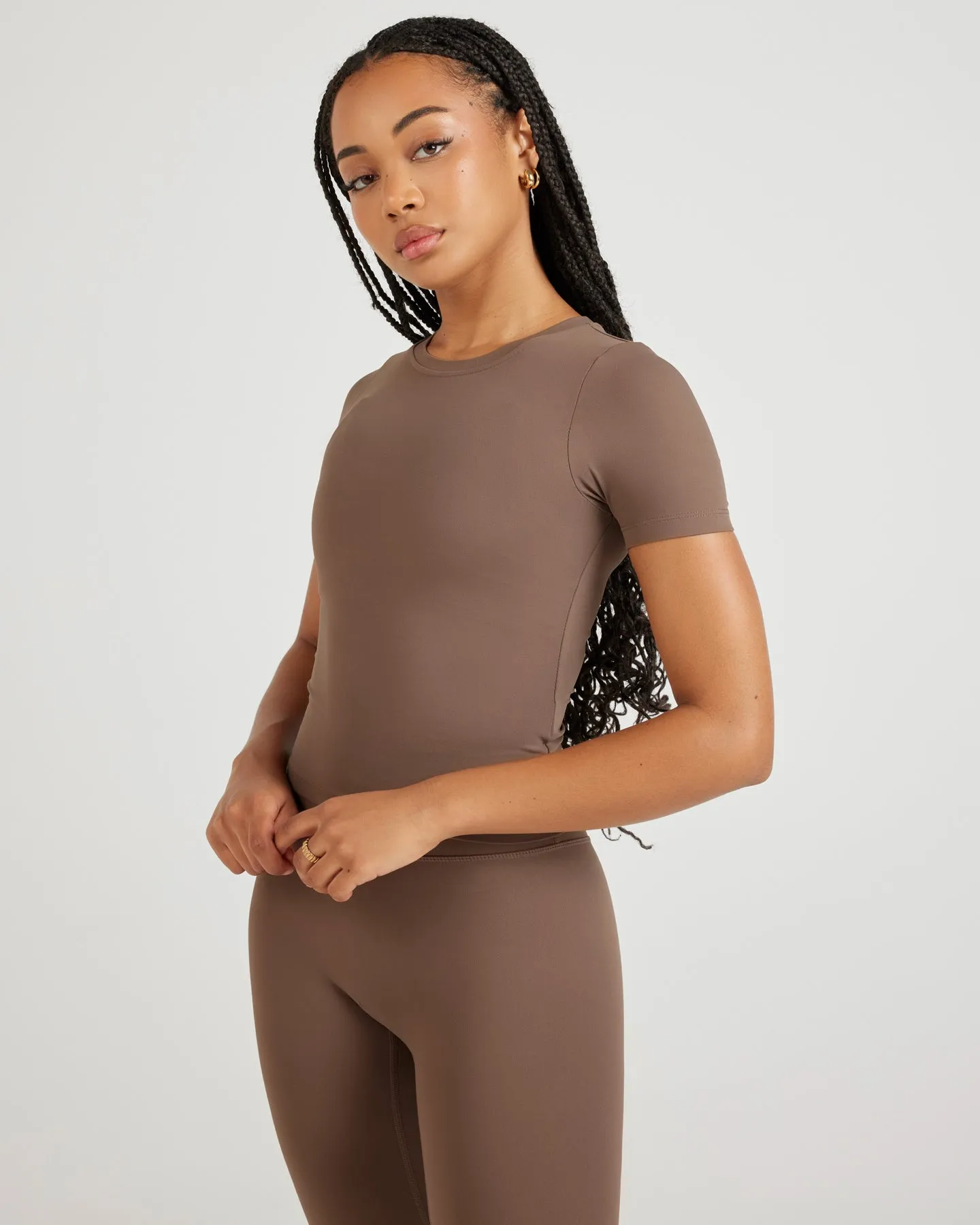 Airey Tee - Light Brown