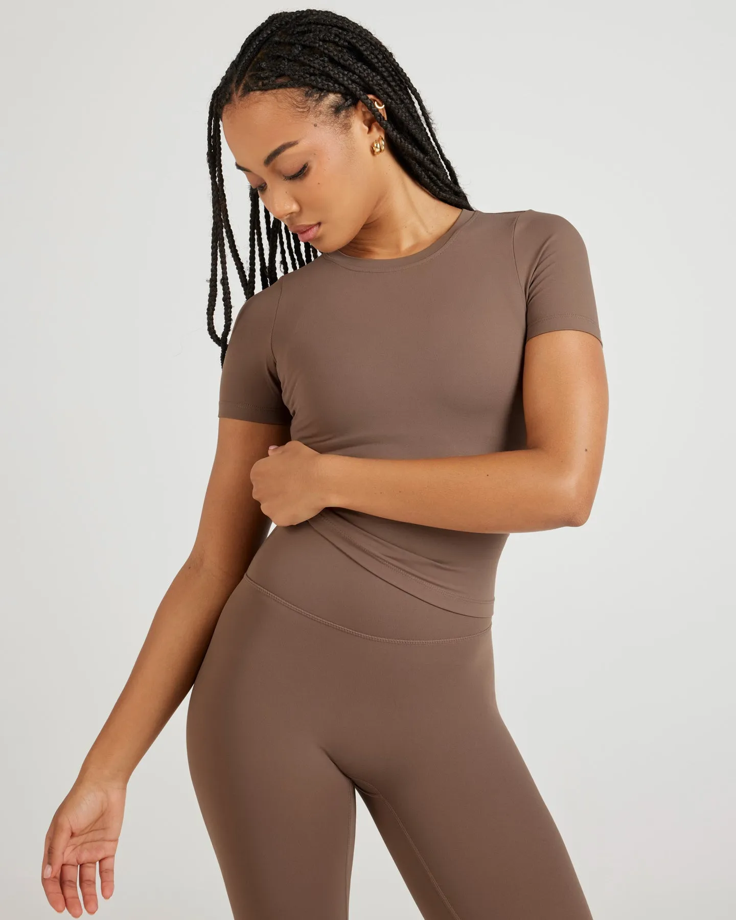 Airey Tee - Light Brown