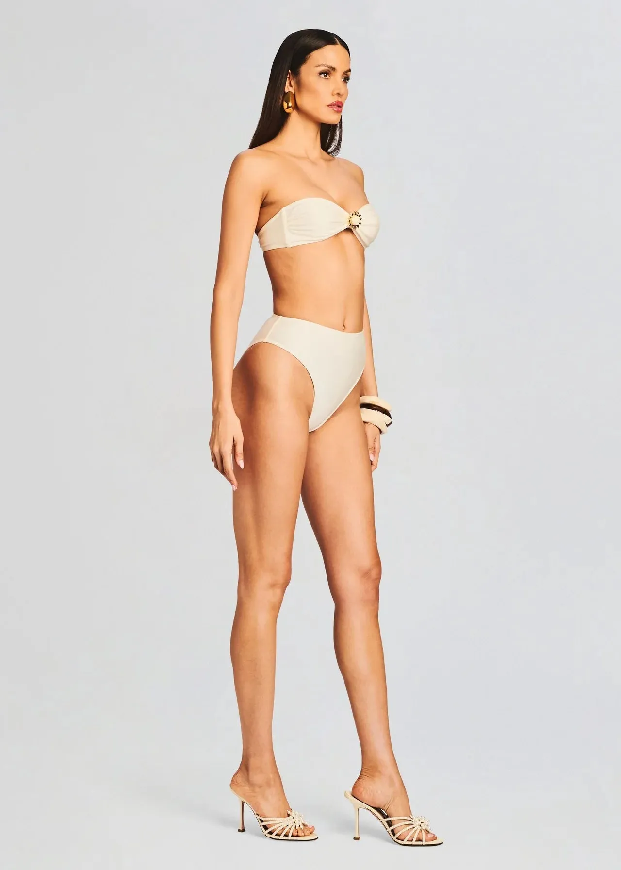 Alba Bikini Bottom in Cream