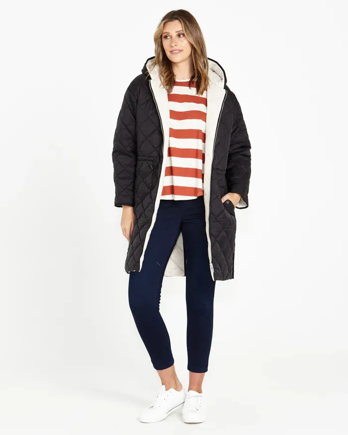 alexa reversible puffer jacket (bb6053)