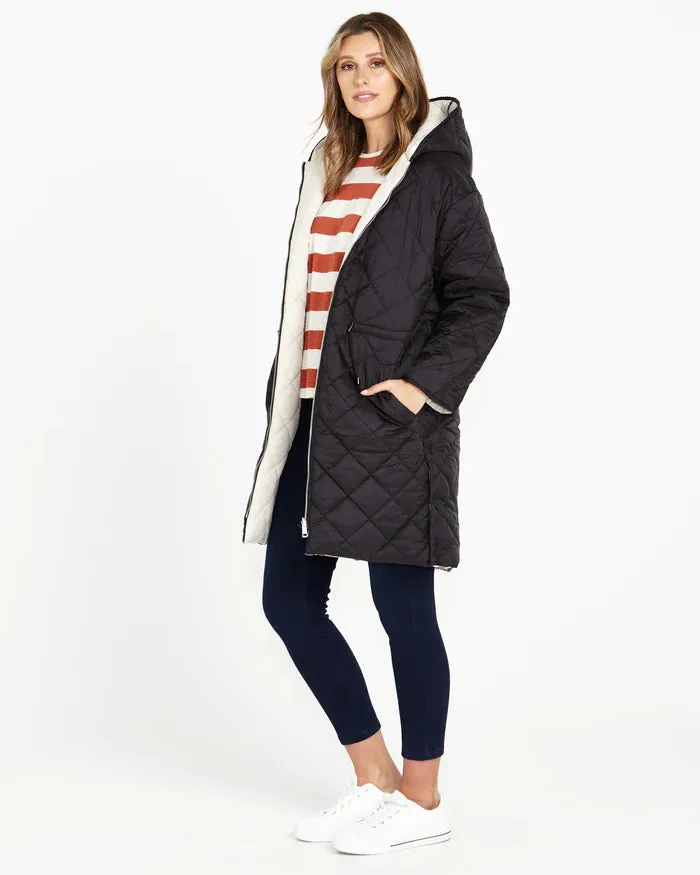 alexa reversible puffer jacket (bb6053)
