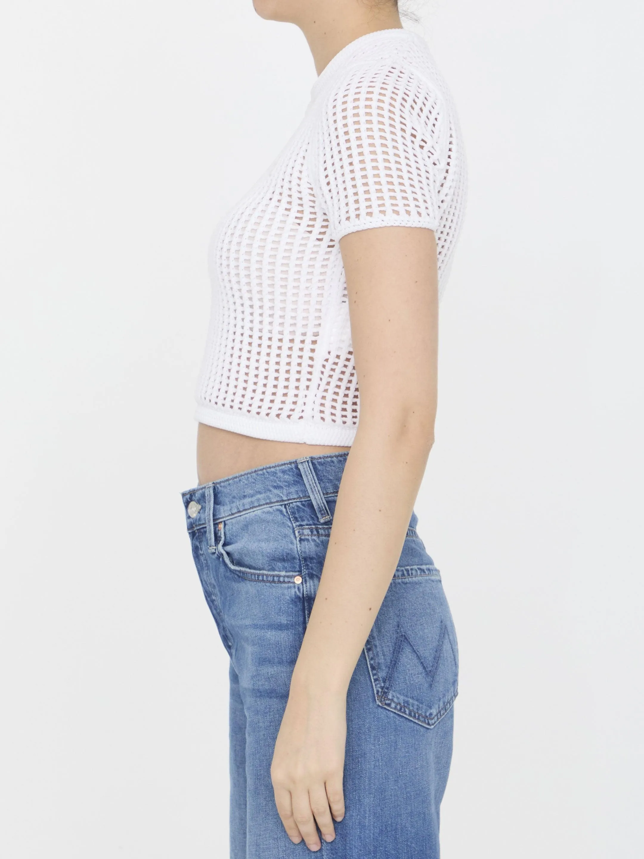 Alexander Wang Crochet T-shirt