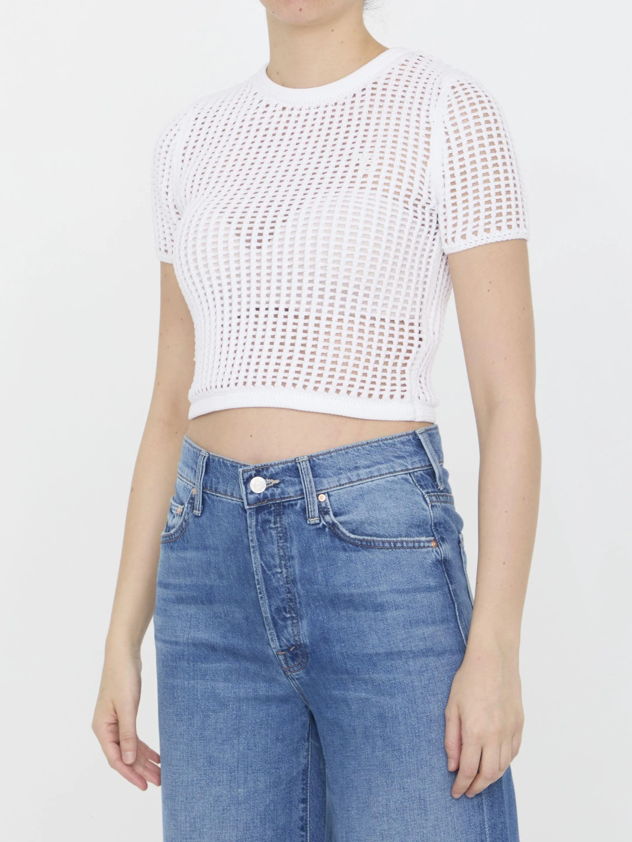 Alexander Wang Crochet T-shirt