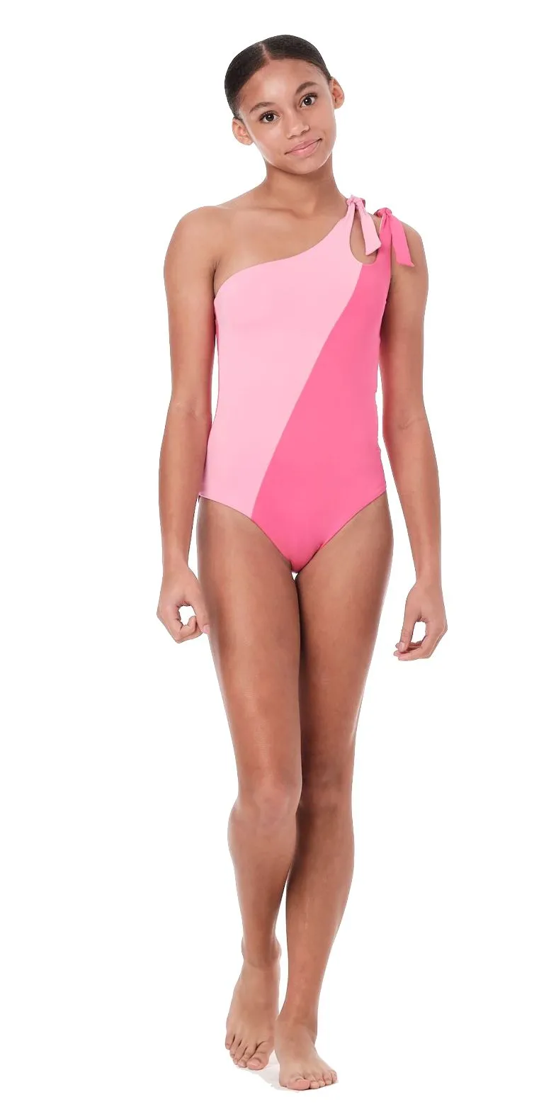 Alinged Pink One Piece