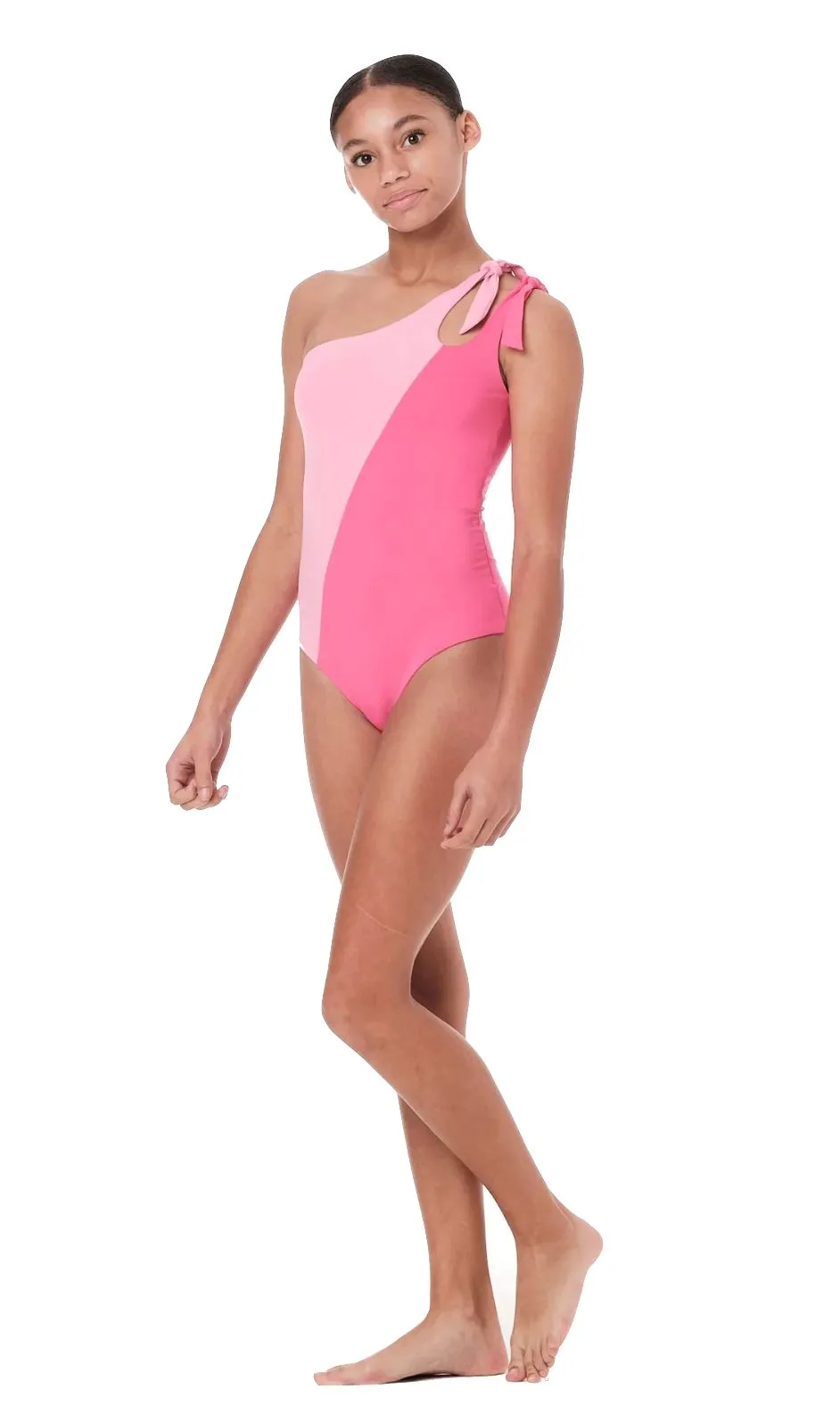 Alinged Pink One Piece