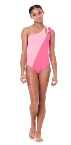 Alinged Pink One Piece