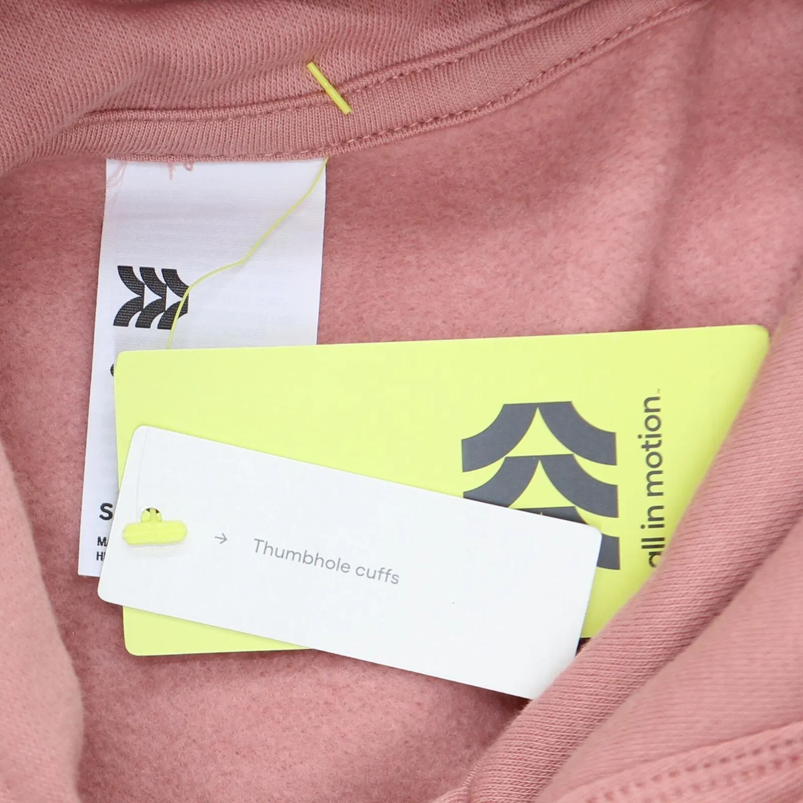 All In Motion Womens Fleece Pullover Hooded Hoodie Sweatshirt