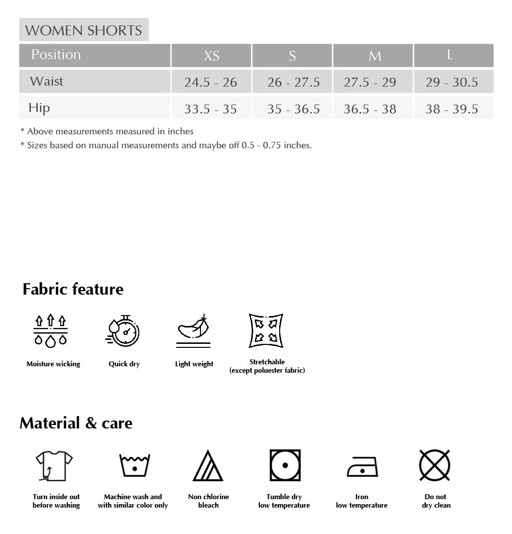 Almay Women Shorts (Steel Blue)