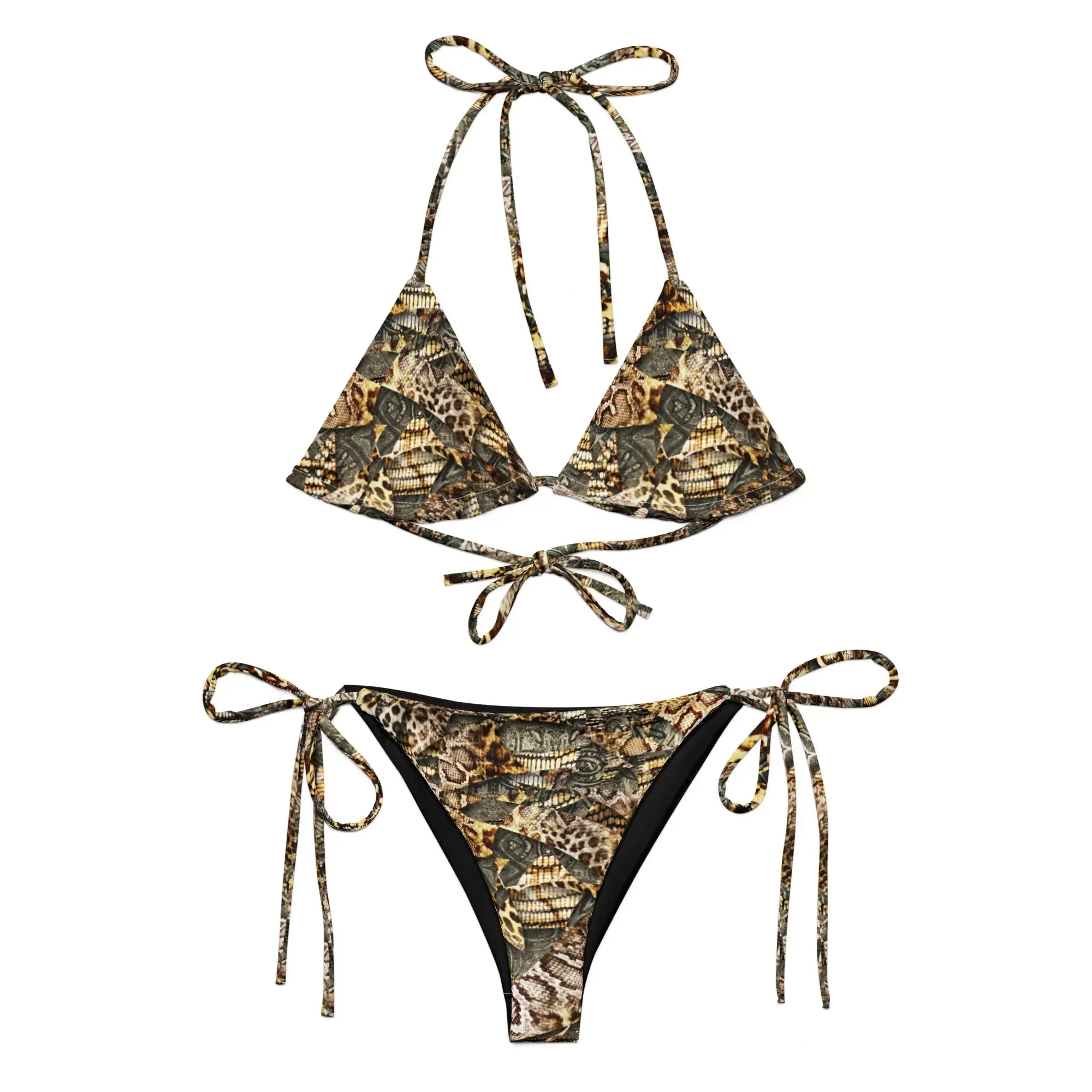 Animal Complex String Bikini