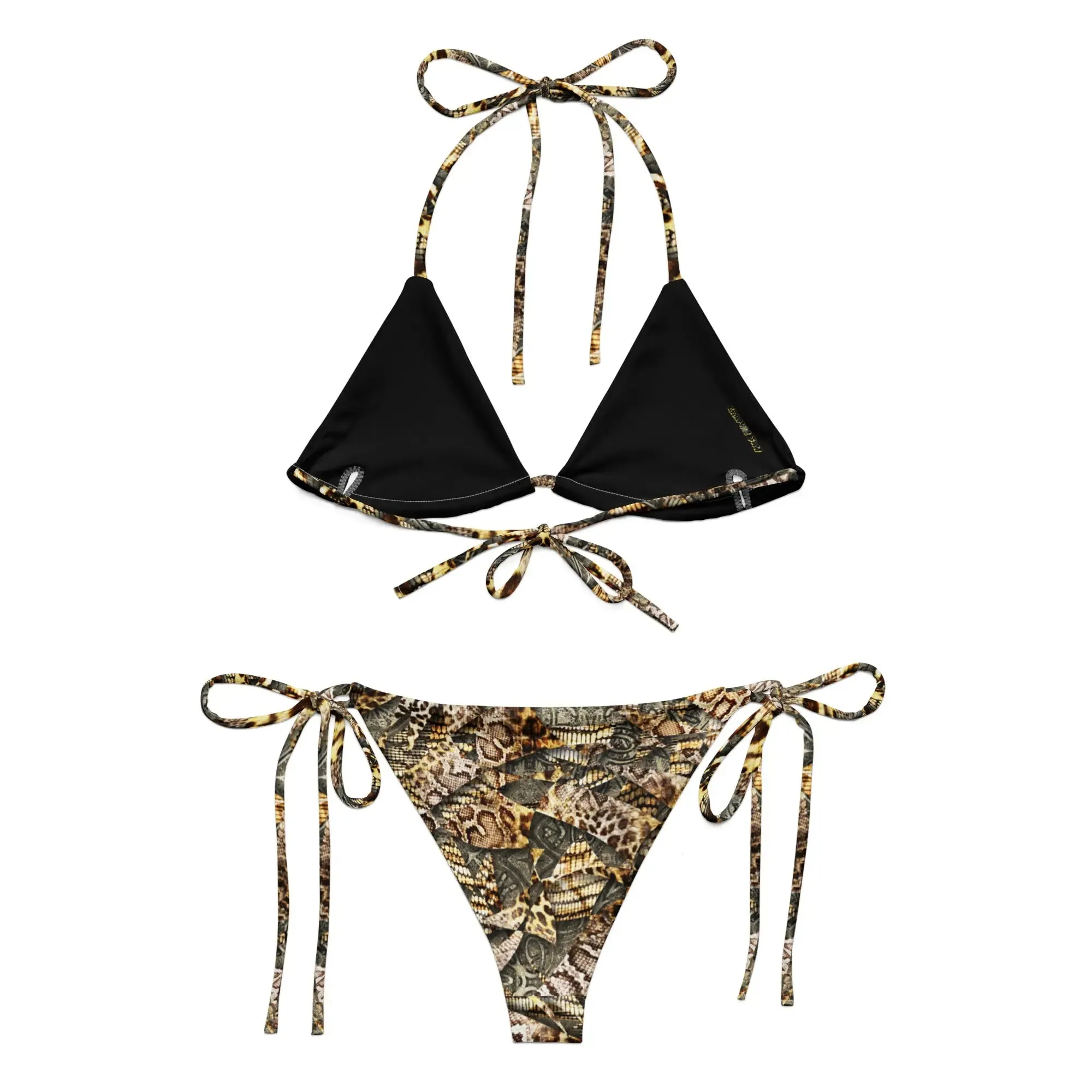 Animal Complex String Bikini