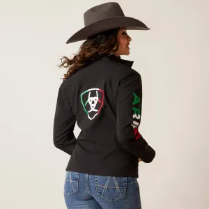 Ariat Classic Team Softshell Mexico Brand Jacket
