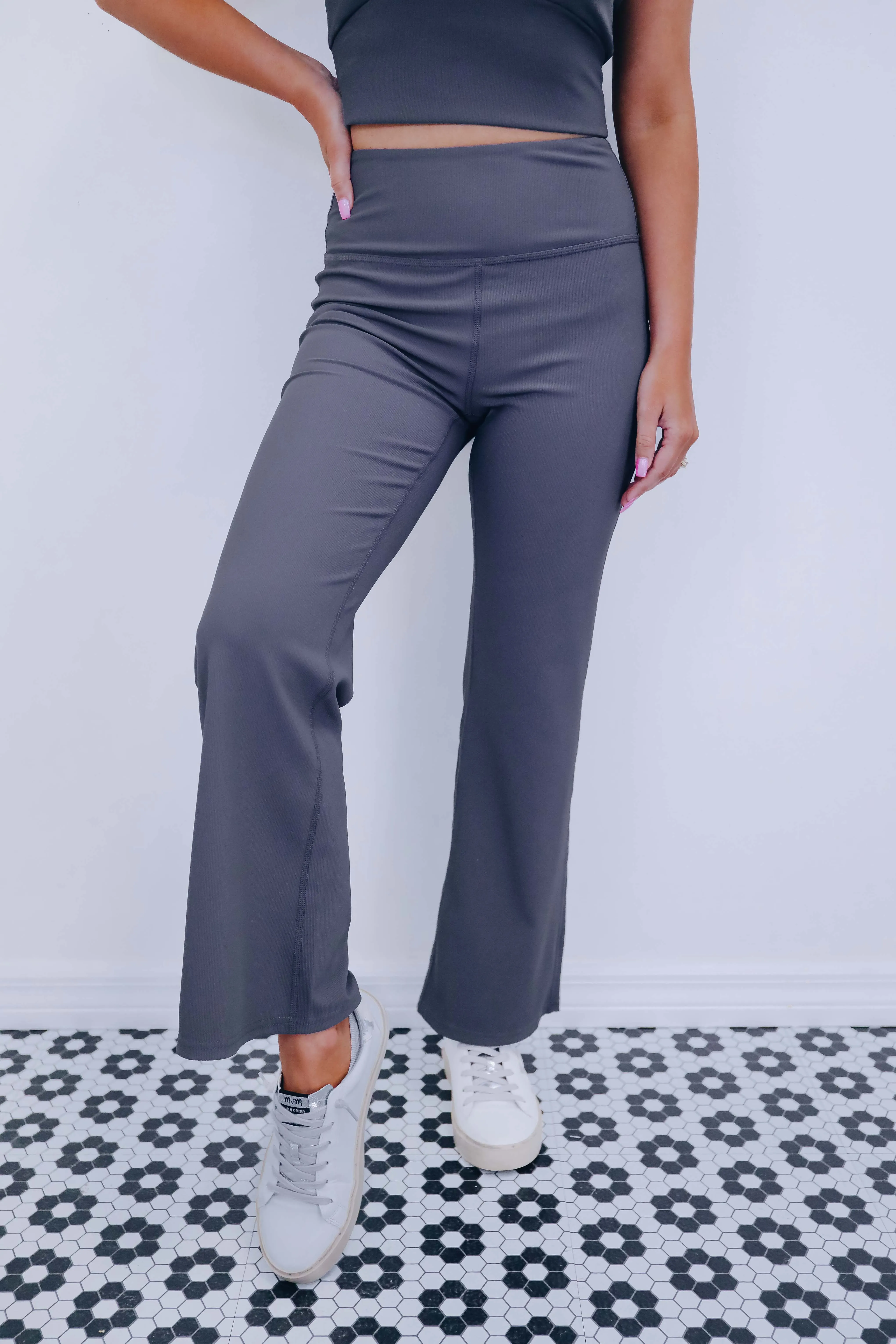Asana Active Ribbed Cropped Top - 3 Colors