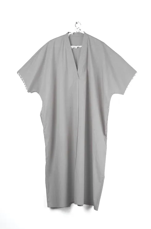ASH KAFTAN - STEEL GREY