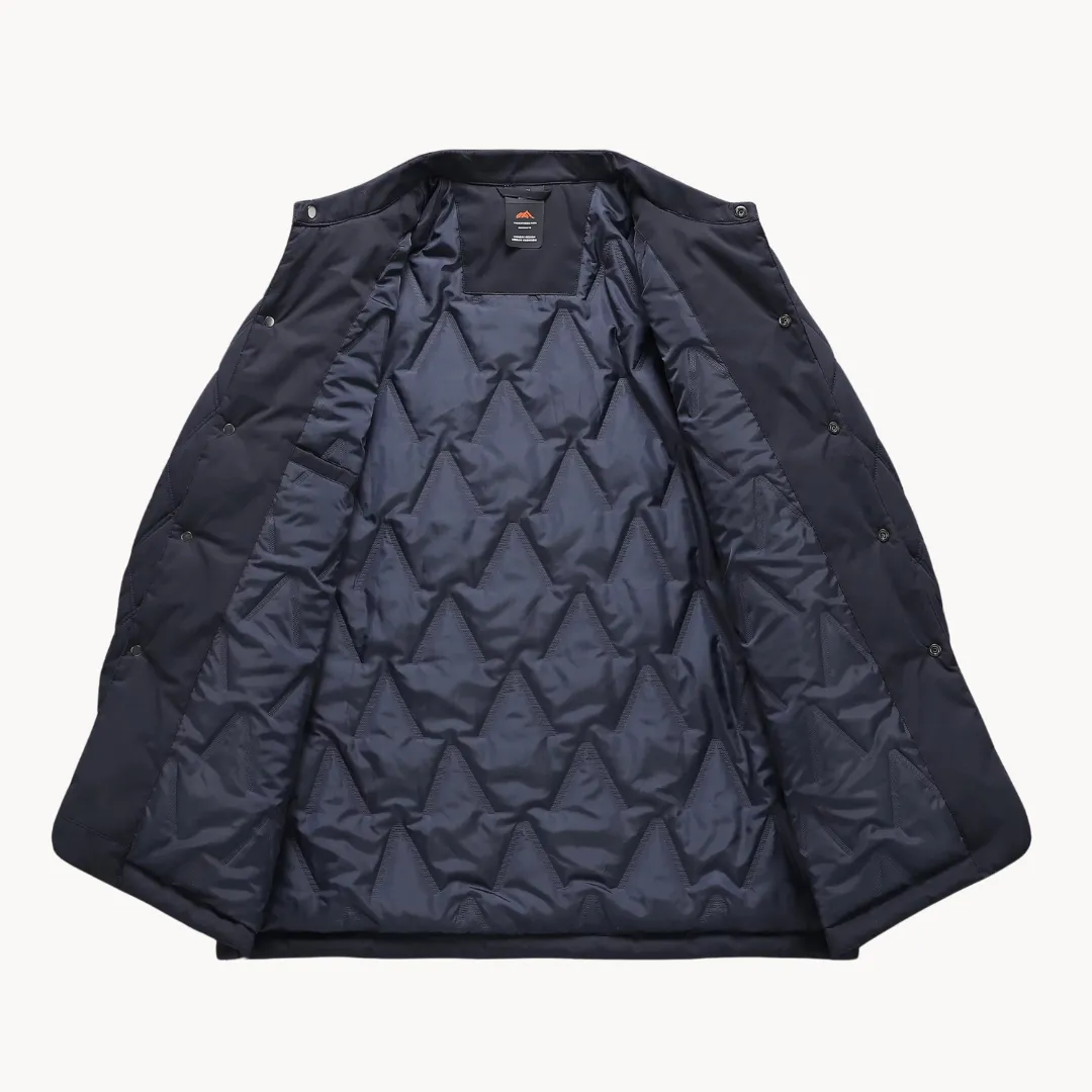 Ashcroft | Mens Diamond Quilted Jacket Padded Midweight Coat with Formal Casual Fit