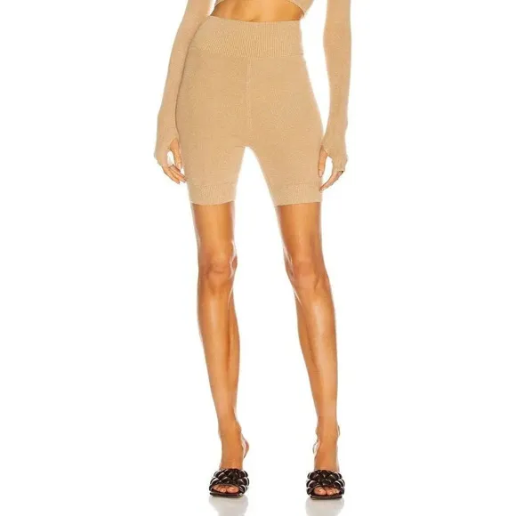Atoir Noah Knit Shorts in Sepia X-Small New AS-IS