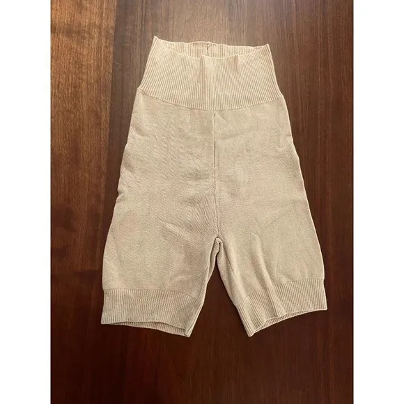 Atoir Noah Knit Shorts in Sepia X-Small New AS-IS