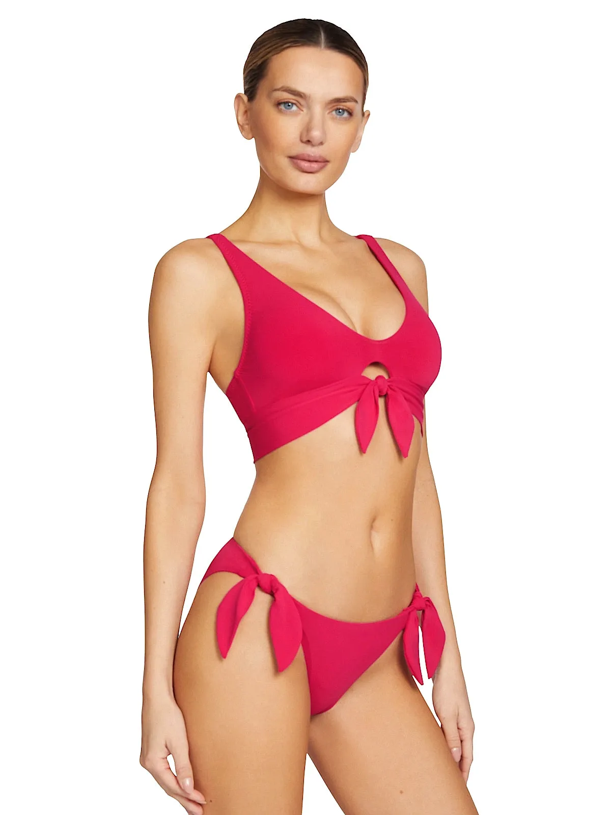 Ava Over Shoulder-Ava Side Tie Bikini ::RET