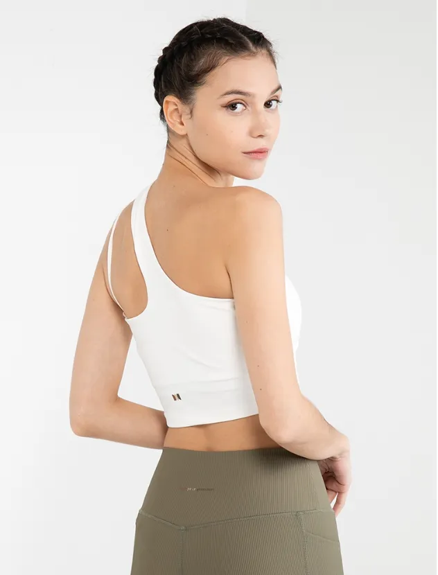 Avril Women Sports Bra (White)
