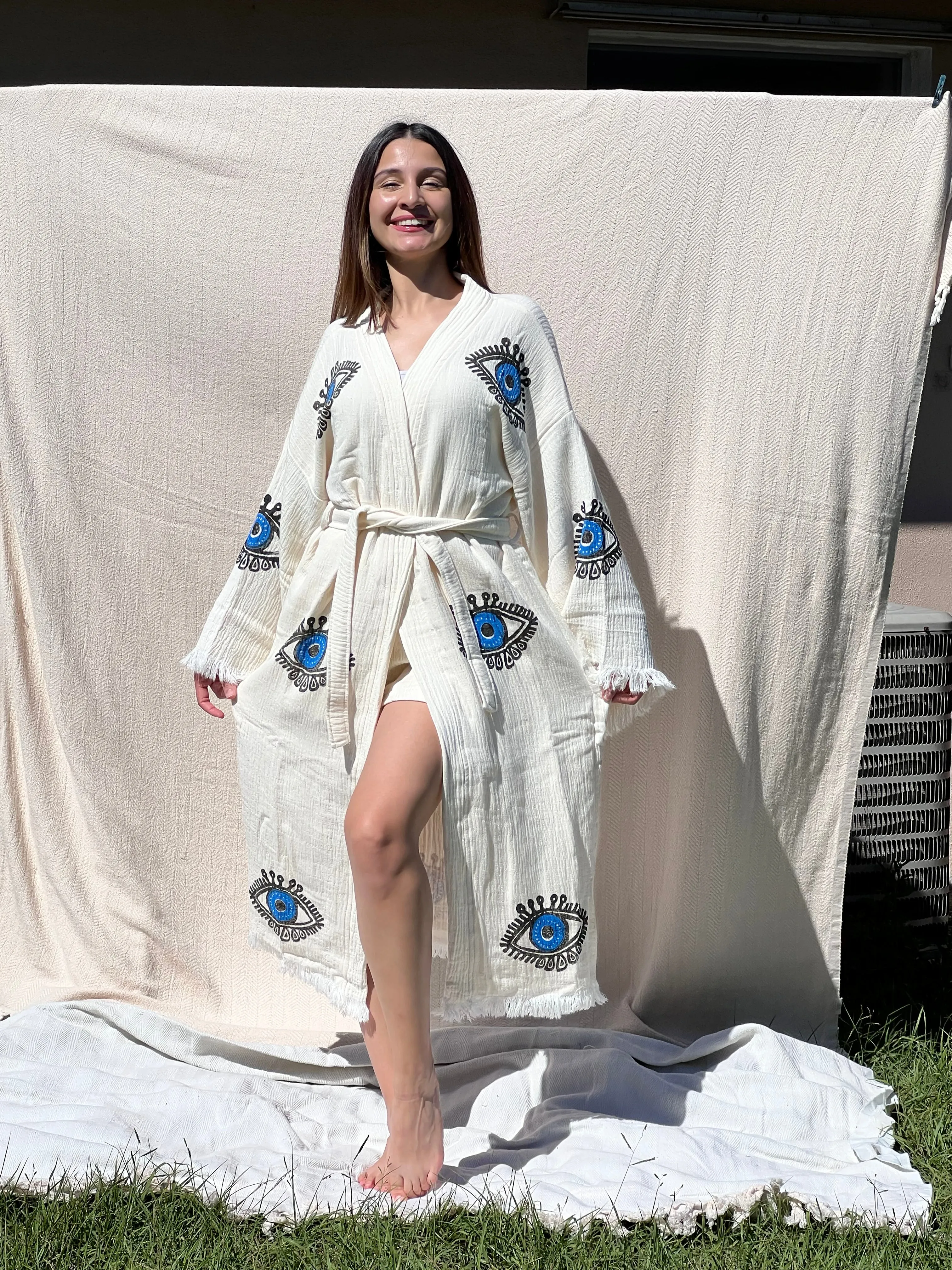 Awake Eye Kimono Robe