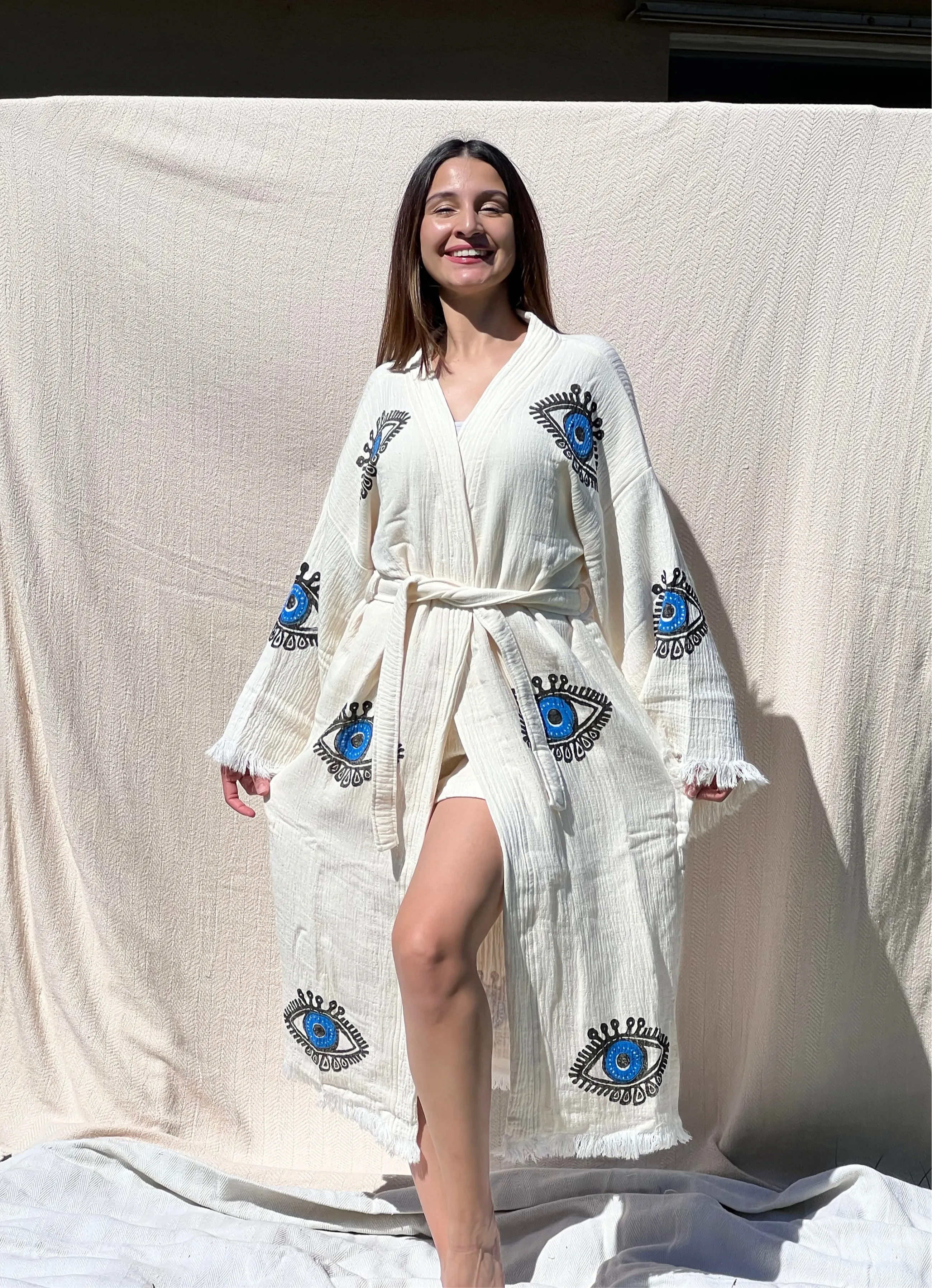Awake Eye Kimono Robe