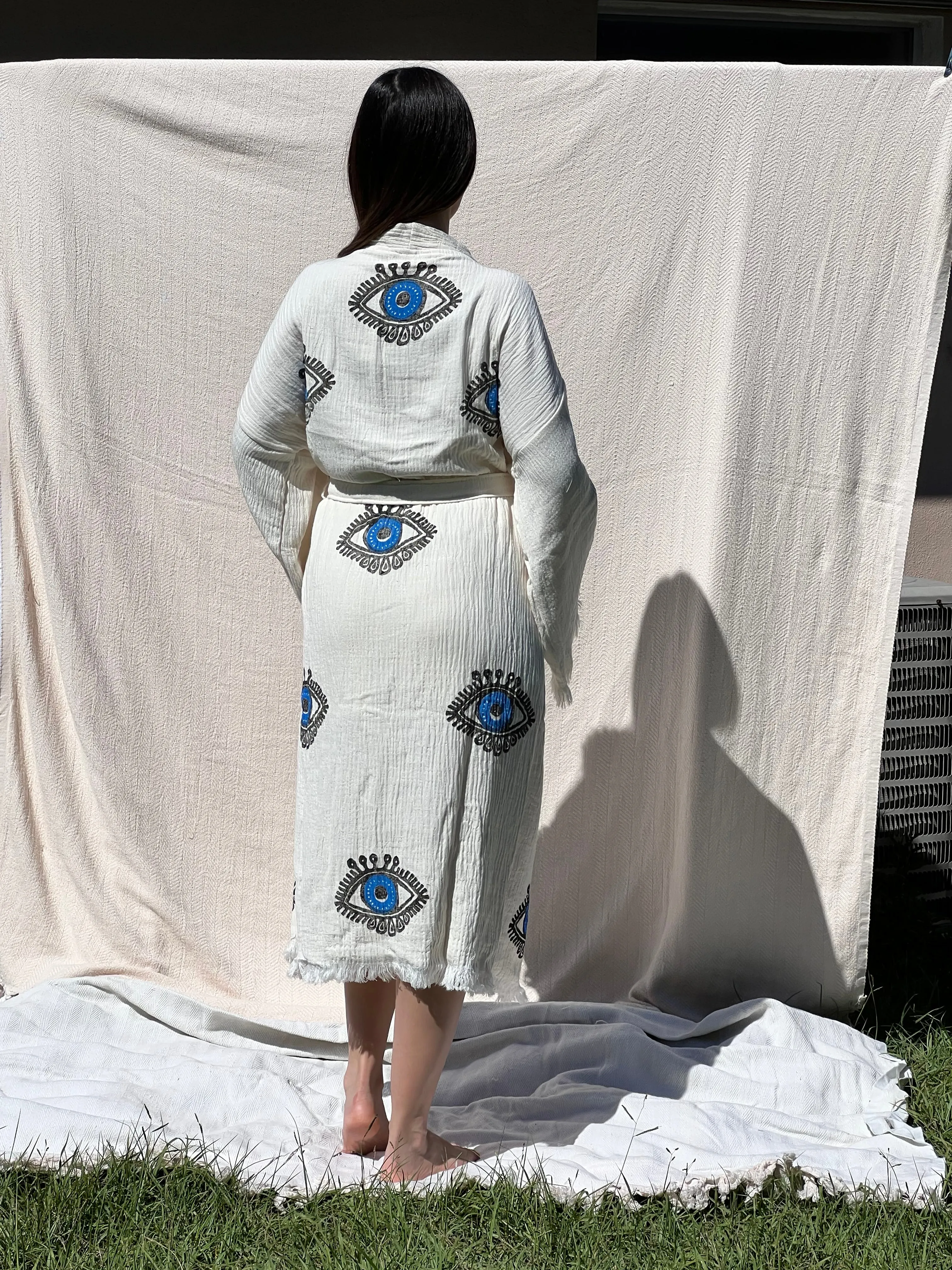 Awake Eye Kimono Robe