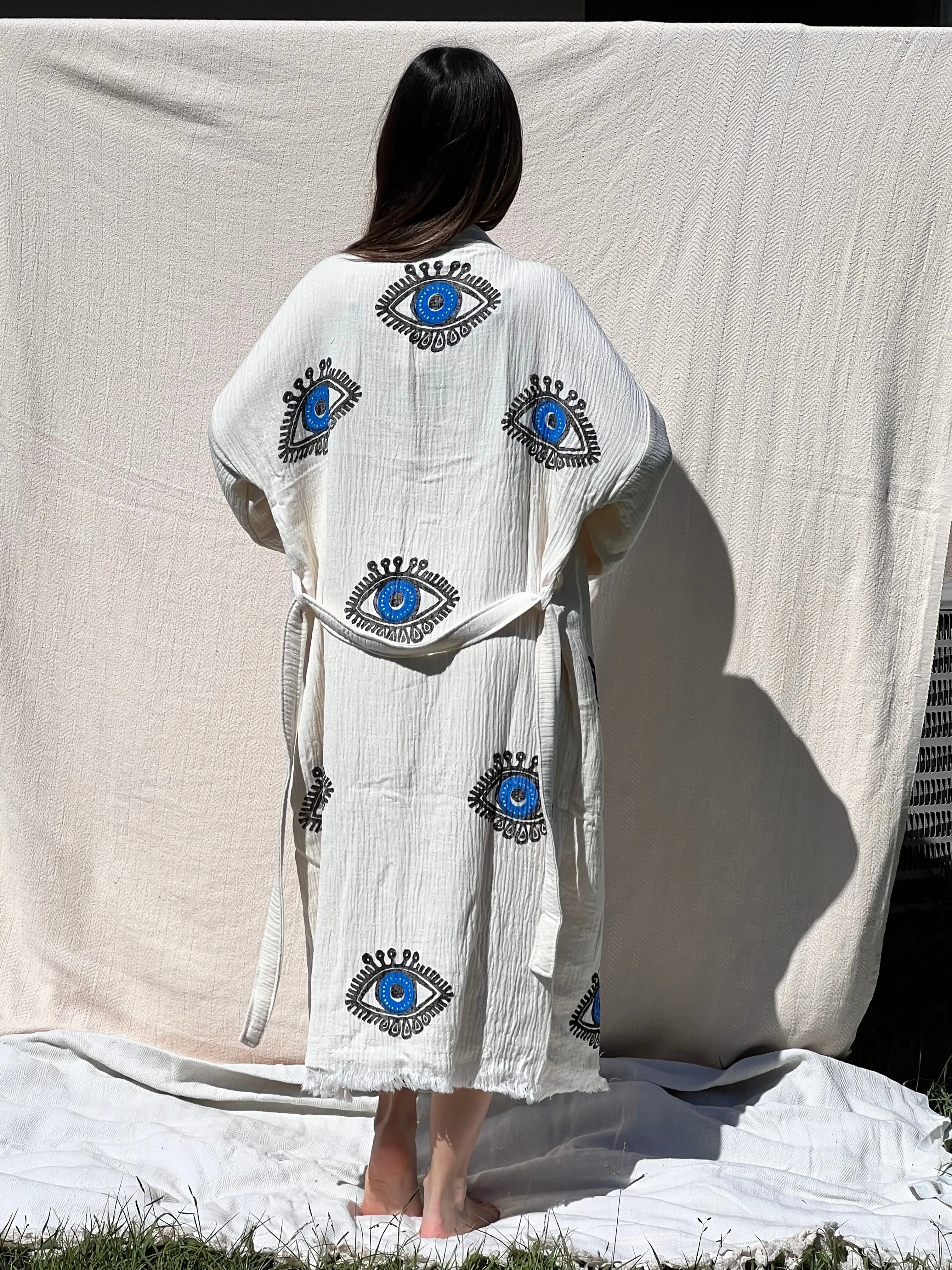 Awake Eye Kimono Robe