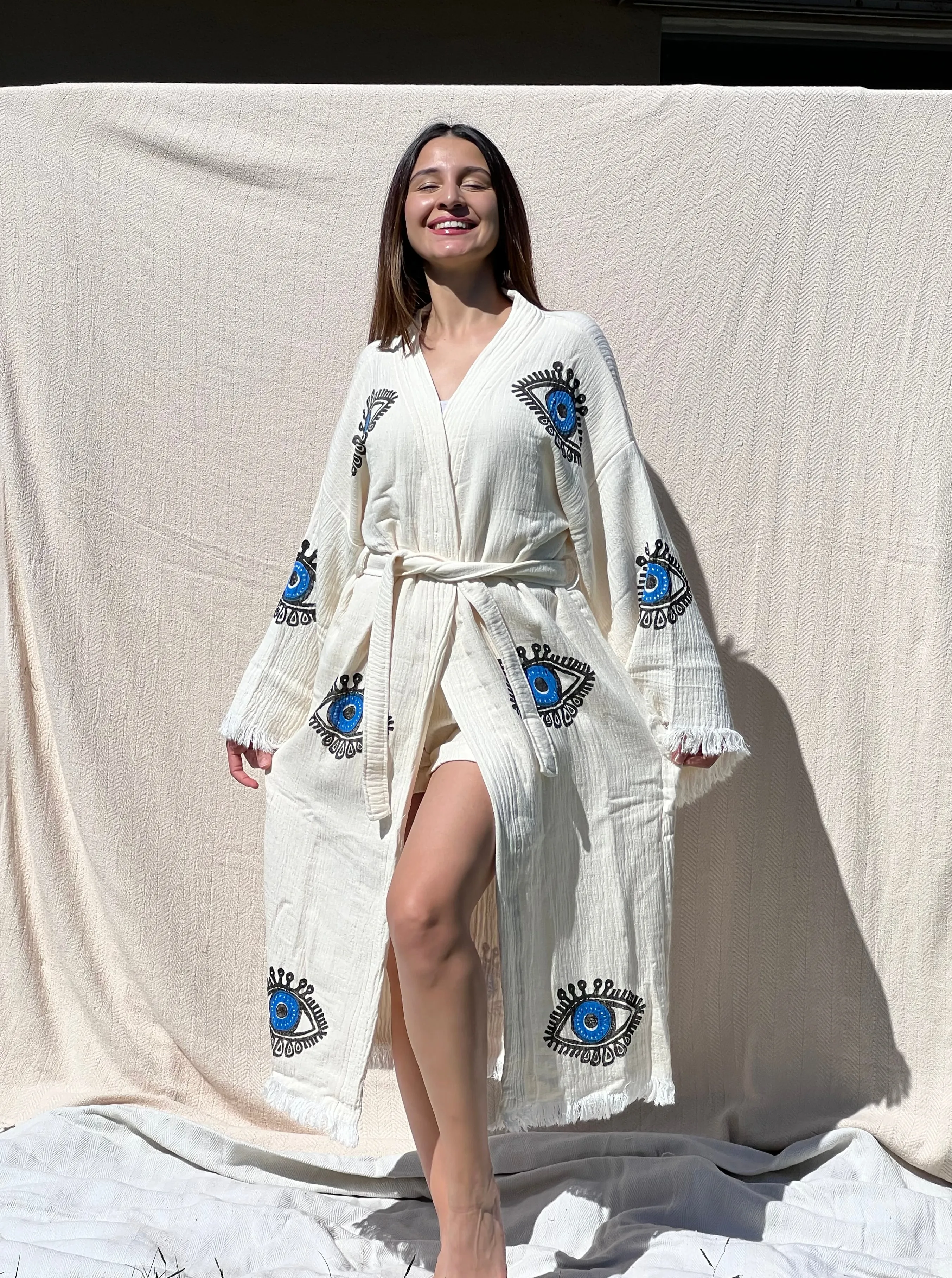 Awake Eye Kimono Robe