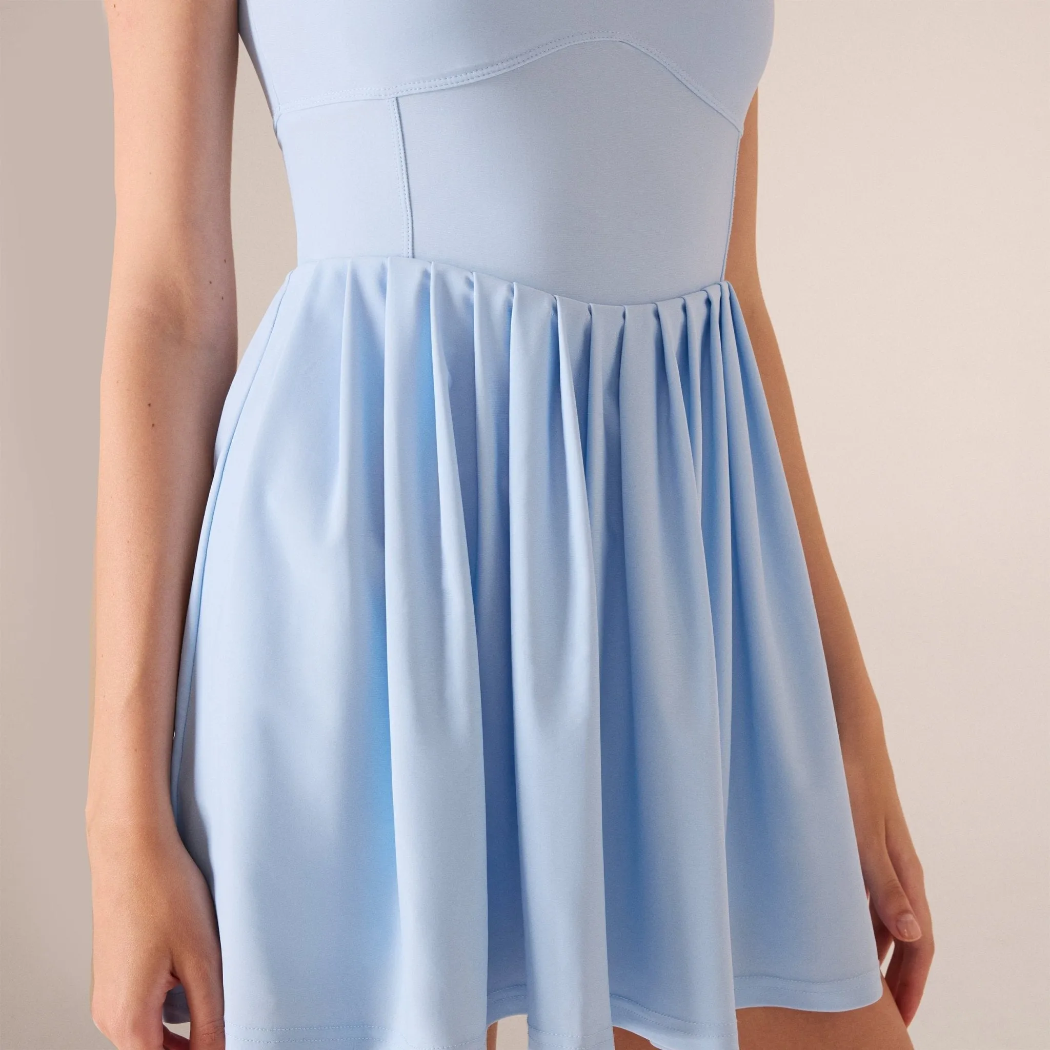 Baby Blue Swim Dress