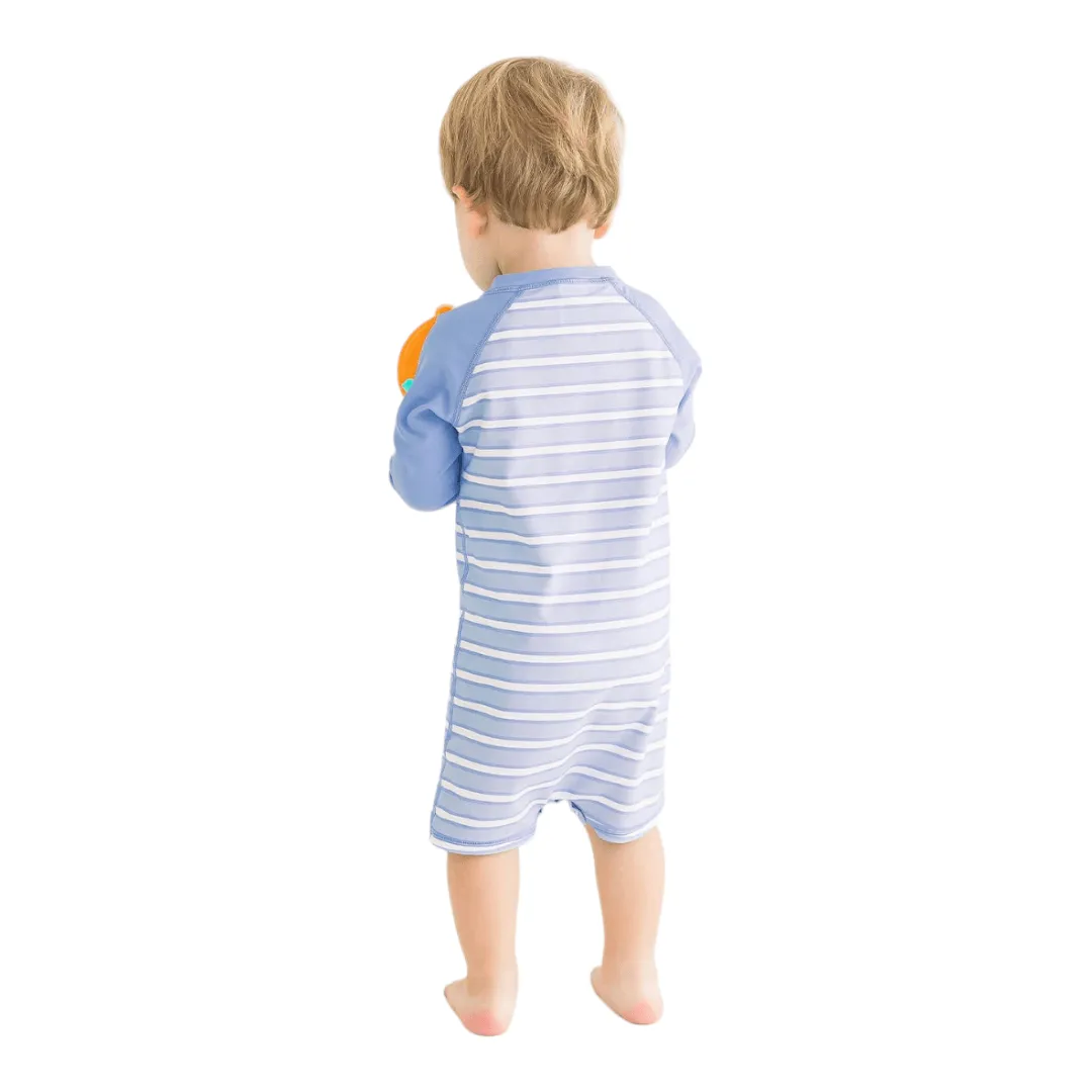 Baby Boys Periwinkle & Windsurfer Long Sleeve 1P Rash Guard