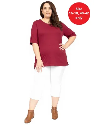 Balkans 3/4 Pants - Ivory**