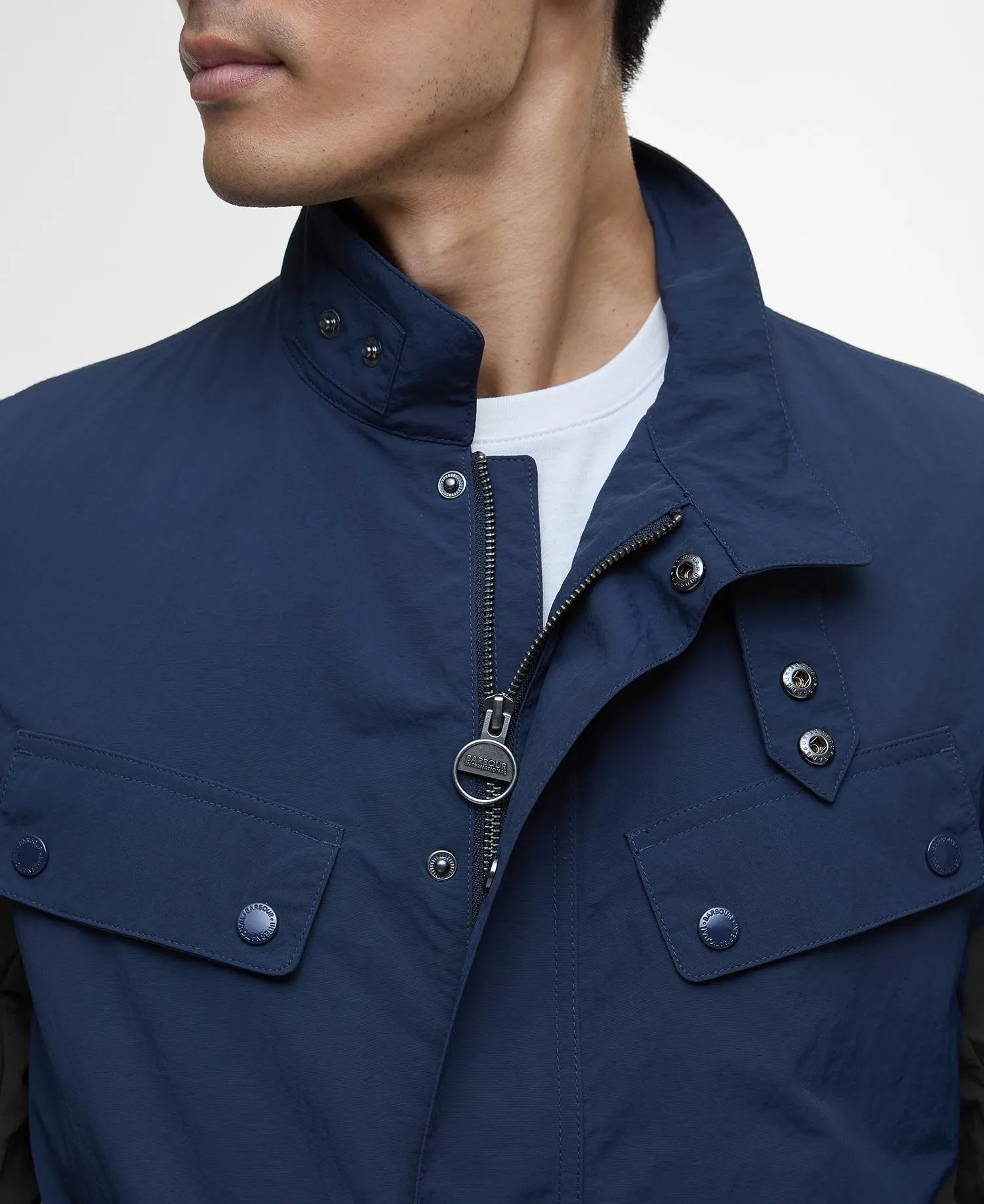 Barbour International Mens Duke Jacket - Navy