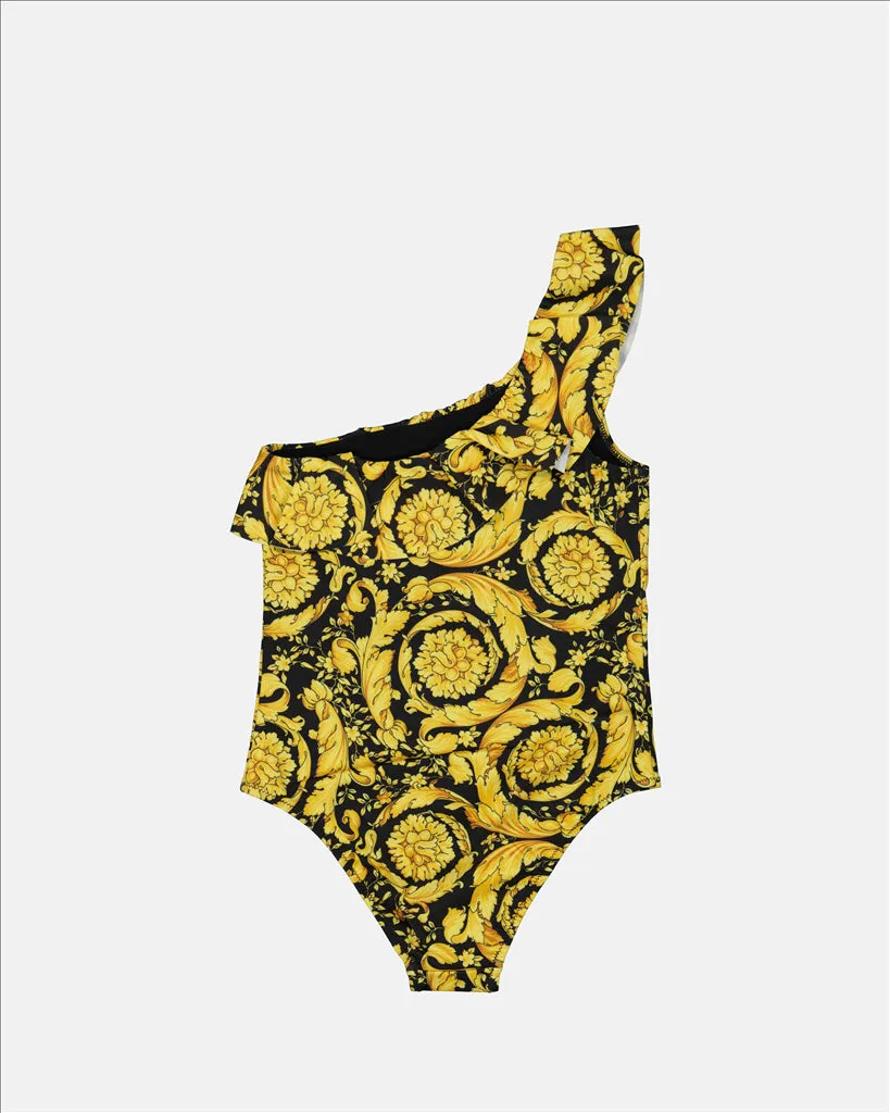 Barocco Yellow Swimwear for Children