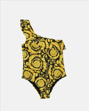 Barocco Yellow Swimwear for Children