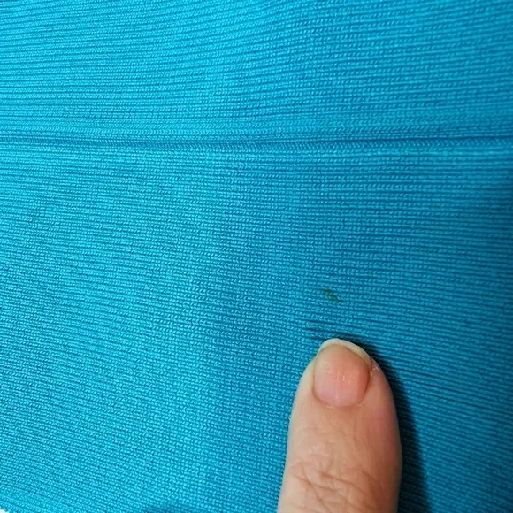 BCBG Maxazria Cyan Bandage Bodycon Mini Skirt