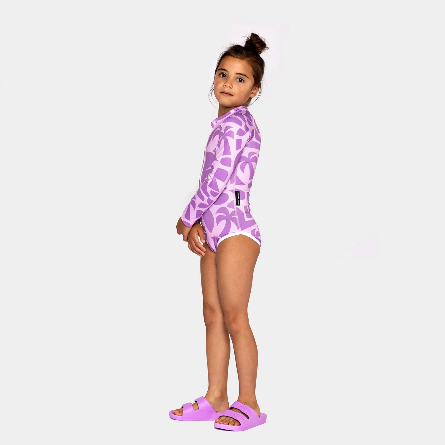 beach & bandits Beach Comber Violet upf50  swimsuit