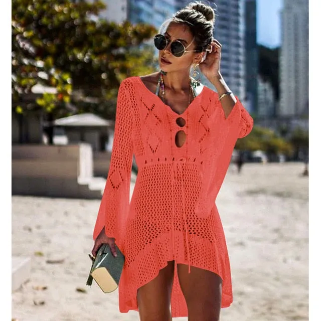 Beach Cover Up Women Bikini Swimsuit