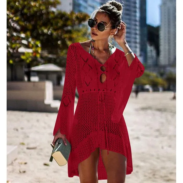 Beach Cover Up Women Bikini Swimsuit