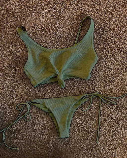 Beach Flower Swimwear set